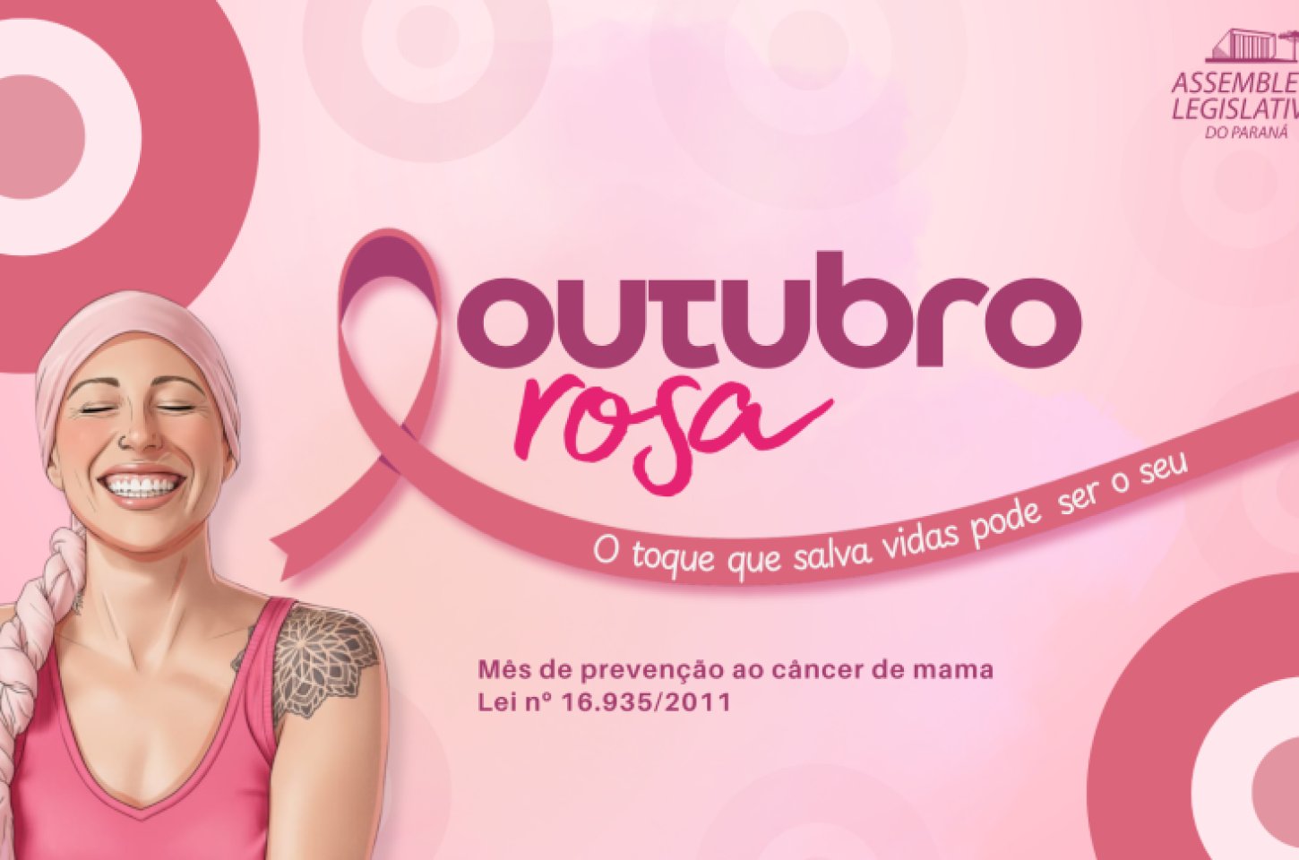 Imagem da notícia Outubro Rosa: ALEP promove ações para conscientização sobre câncer de mama